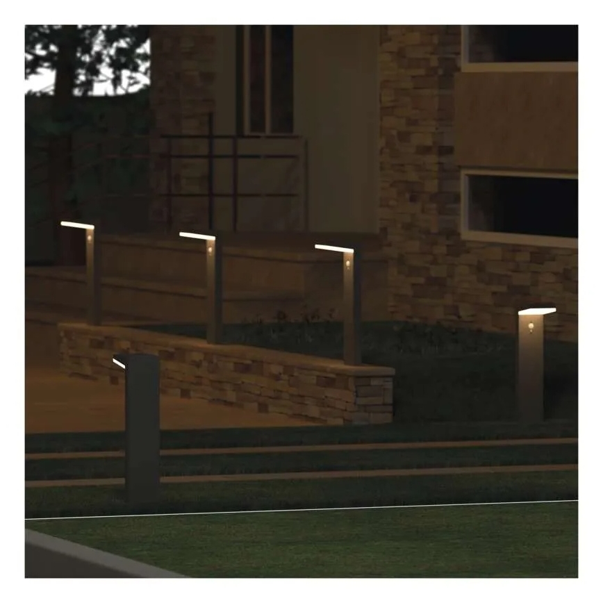 LED solcellelampe med sensor LED/4,4W/3,7V 2200 mAh IP44