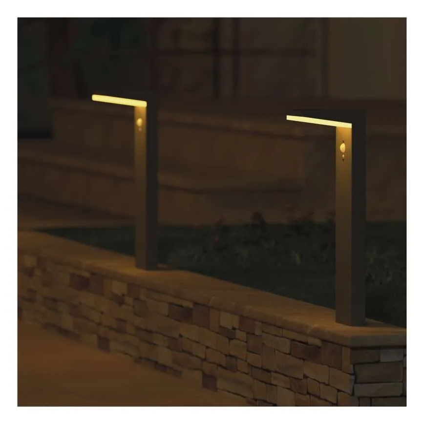 LED solcellelampe med sensor LED/4,4W/3,7V 2200 mAh IP44