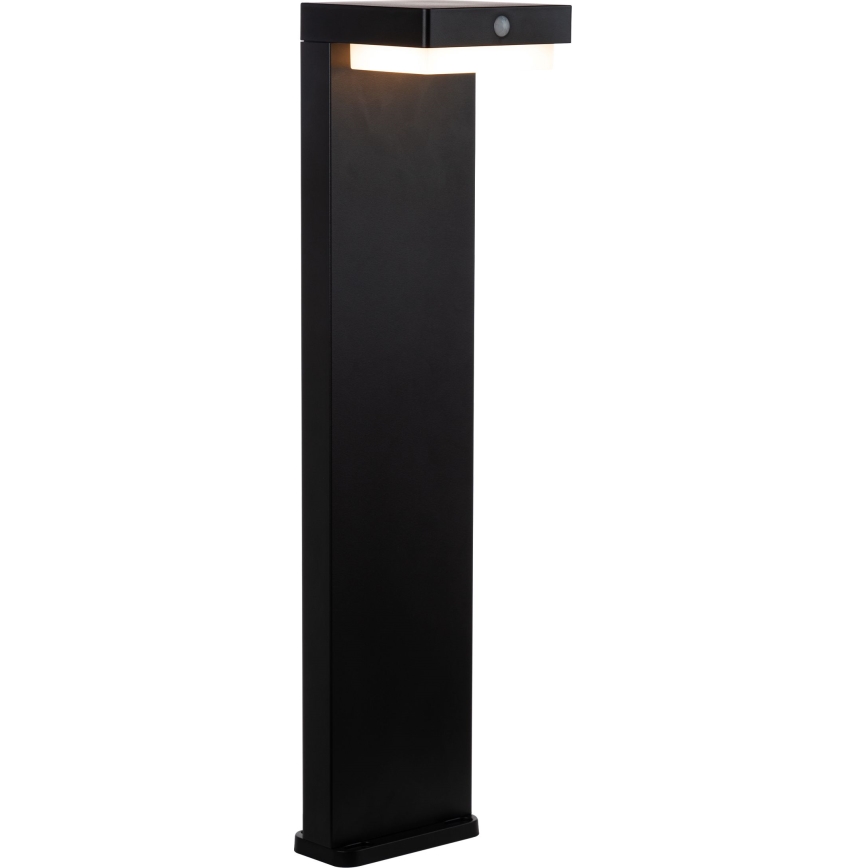 LED solcellelampe med sensor MALI LED/4,5W/3,7V 2000 mAh IP44 sort