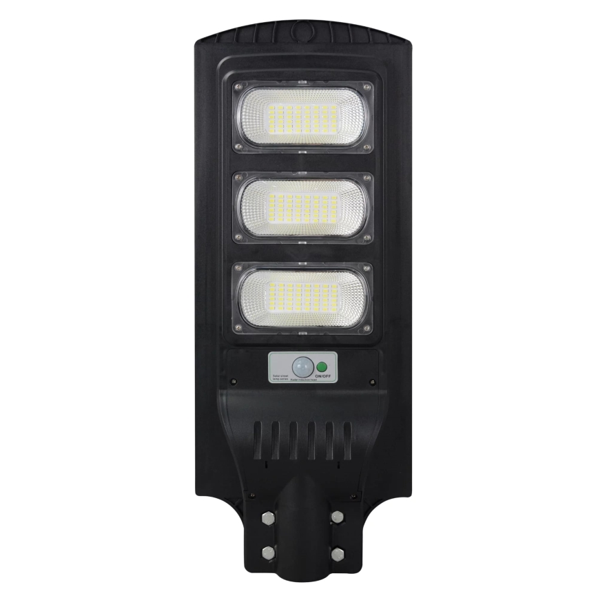 LED Solcelle gadelampe med sensor STREET LED/10W/3,2V 10000 mAh IP65 + fjernbetjening