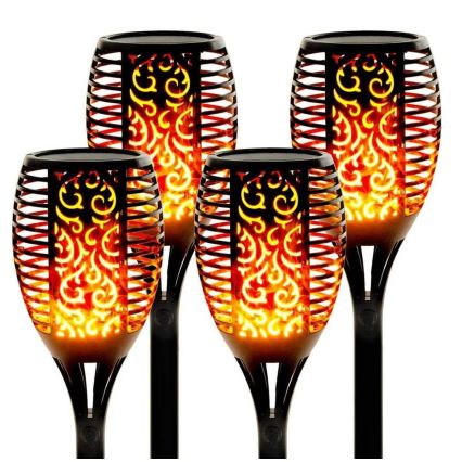 LED solcellelampe med skumringssensor LED/1,2W/1,2V 600 mAh IP44