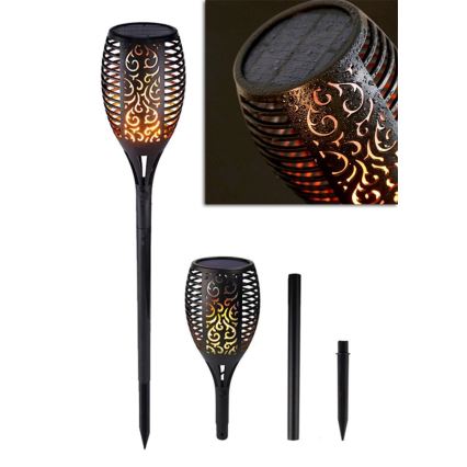 LED solcellelampe med skumringssensor LED/1,2W/1,2V 600 mAh IP44