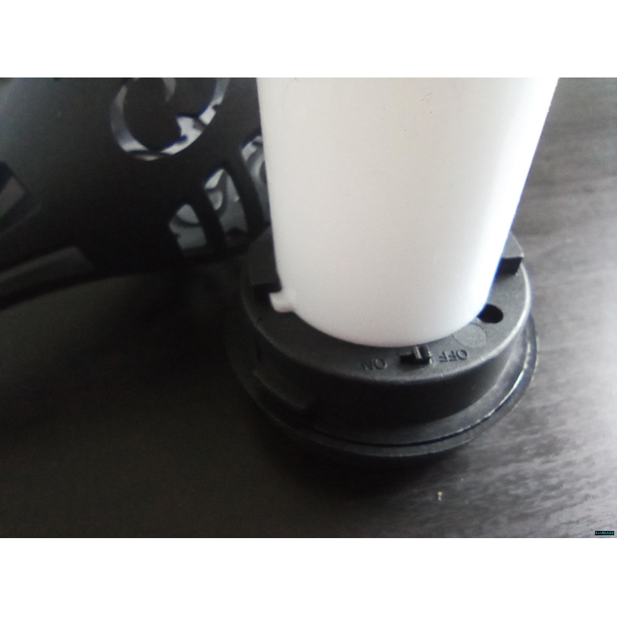 LED solcellelampe med skumringssensor LED/1,2W/1,2V 600 mAh IP44