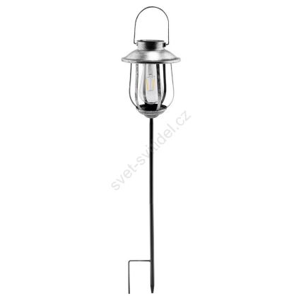 LED solcellelampe MOLLY 1xE27/1,2V IP44