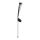 LED solcellelampe MULTI LED/0,06W/1,2V 150 mAh IP44 sort