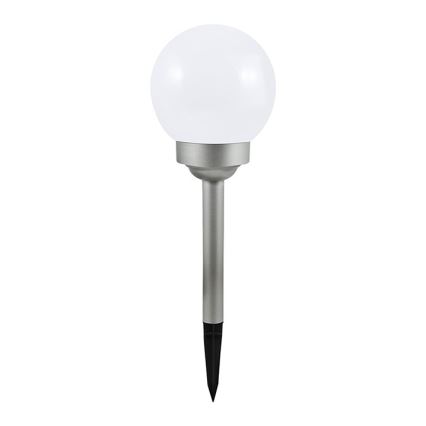 LED solcellelampe RGB-farver BALL LED/0,2W/AA 1,2V/600 mAh IP44