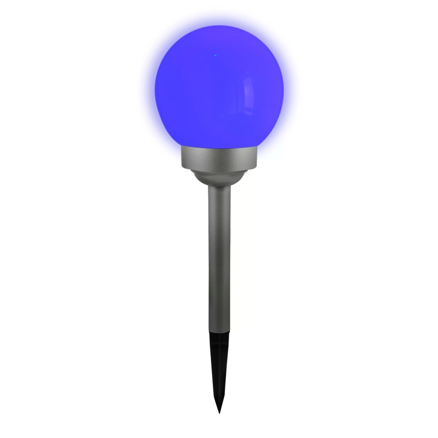 LED solcellelampe RGB-farver BALL LED/0,2W/AA 1,2V/600 mAh IP44