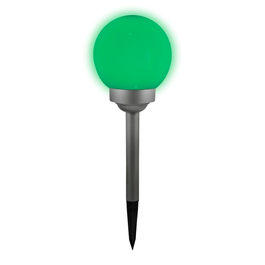 LED solcellelampe RGB-farver BALL LED/0,2W/AA 1,2V/600 mAh IP44