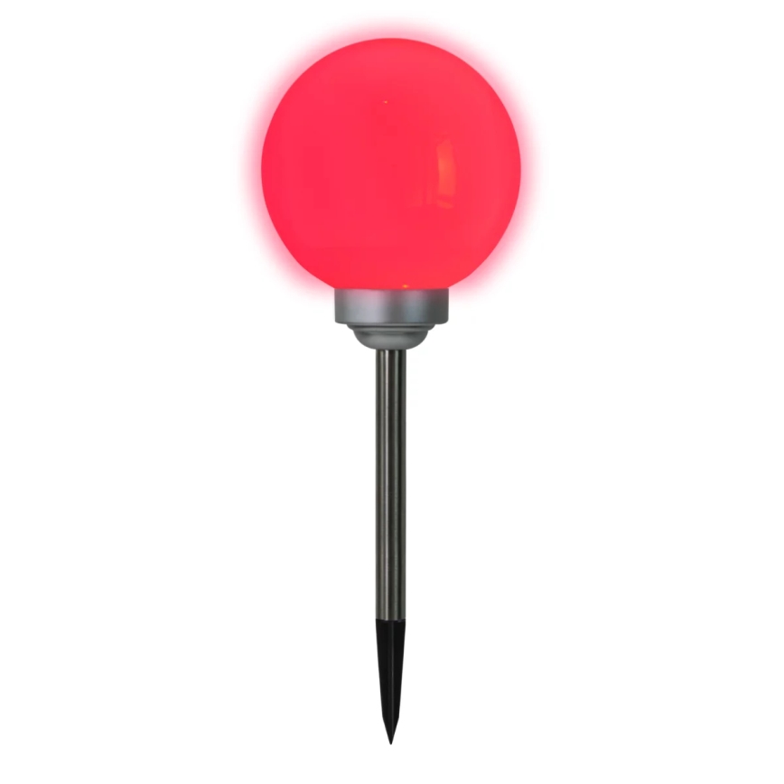 LED solcellelampe RGB-farver LED/0,2W/1,2V 600 mAh IP44
