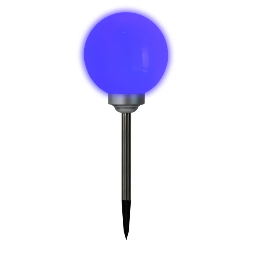 LED solcellelampe RGB-farver LED/0,2W/1,2V 600 mAh IP44