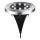 LED solcellelampe SOLLY LED/1,2V 6500K Ø 11,5 cm 300 mAh IP44 krom