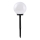 LED solcellelampe SPHERE LED/1,2V 4000K IP44 200 mAh Ø 20 cm
