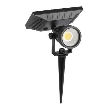 LED solcellelampe SPIKE LED/2W/5,5V IP65 6400K