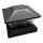 LED solcellelampe TOYA LED/4,5W/230V 3000/6500K 600 mAh IP44 sort