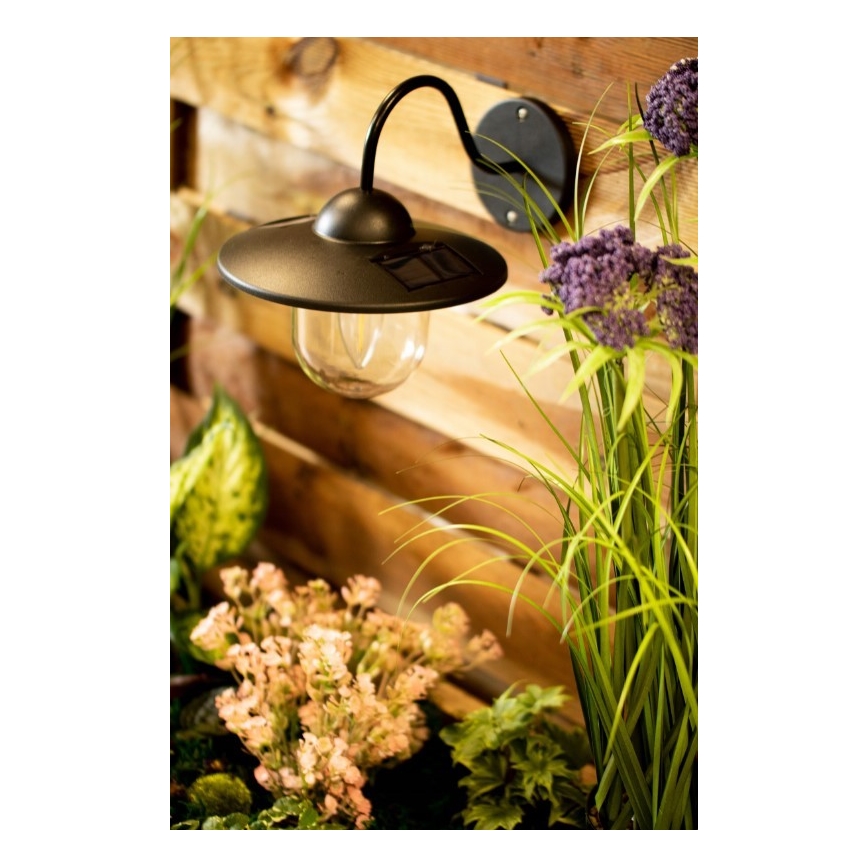 LED solcellelampe væghængt DALI LED/1,2V IP44