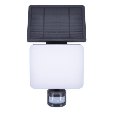 LED solcelleprojektør med bevægelsessensor LED/11W/3,7V 4400mAh 3000K/4000K/6500K IP54