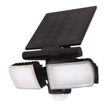 LED solcelleprojektør med sensor 2000mAh LED/8W/3,7V IP44