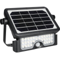 LED solcelleprojektør med sensor LED/5W/3,7V 4000K IP65 3000 mAh