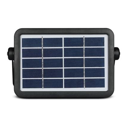LED solcelleprojektør med sensor LED/5W/3,7V IP65 4000K 3000 mAh