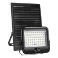 LED solcelleprojektør med sensor MHCS LED/20W/3,2V 3000/4000/6500K IP65 10000 mAh + fjernbetjening