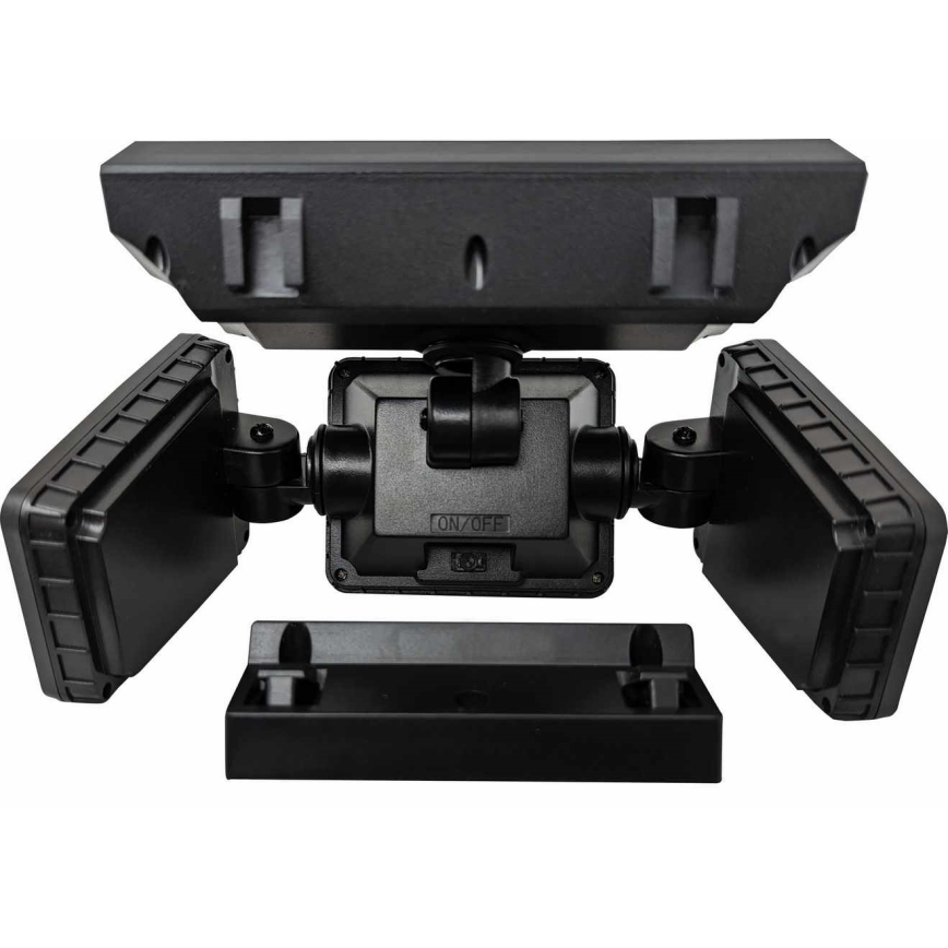 LED-solcellereflektor med sensor LED/14W/3,7V 1800 mAh IP44