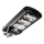 LED Soldrevet gadelampe m. sensor dæmpbar LED/180W/6V 6500K IP65 sort + fjernbetjening