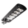 LED Soldrevet gadelampe m. sensor dæmpbar LED/300W/6V 6500K IP65 sort + fjernbetjening