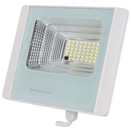 LED Soldrevet projektør LED/12W/3,2V IP65 4000K + fjernbetjening