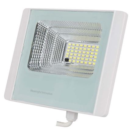LED Soldrevet projektør LED/20W/3,2V IP65 6400K + fjernbetjening