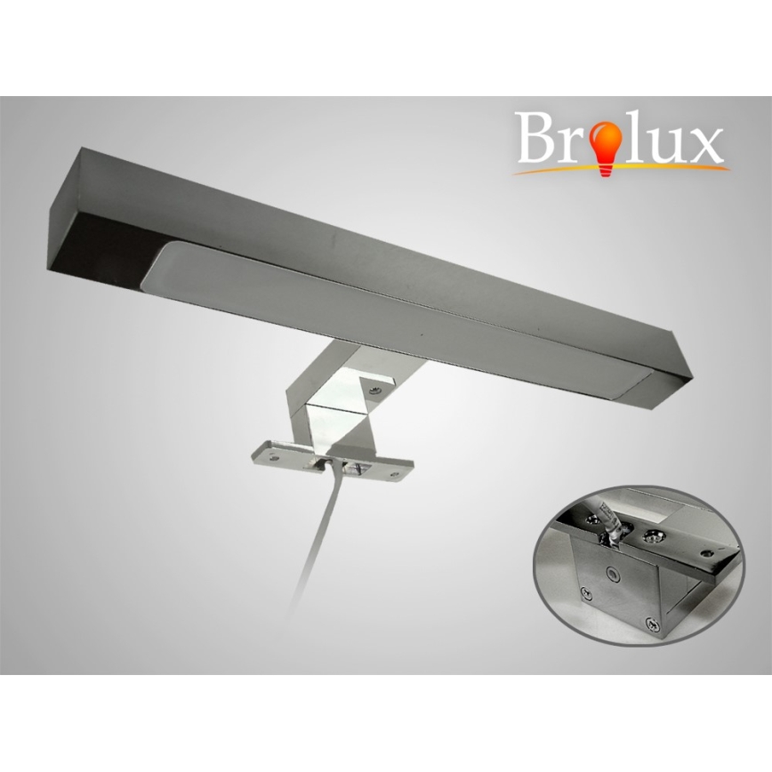 LED spejlarmatur til badeværelse ENGIS LED/7,2W/230V 30 cm IP44 blank krom