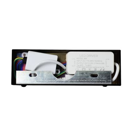 LED-spejlbelysning til badeværelset KLIMT LED/8W/230V 3000/4000/6000K 40 cm IP44 sort