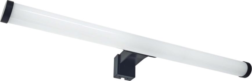 LED-spejlbelysning til badeværelse LED/10W/230V 45 cm IP44 sort