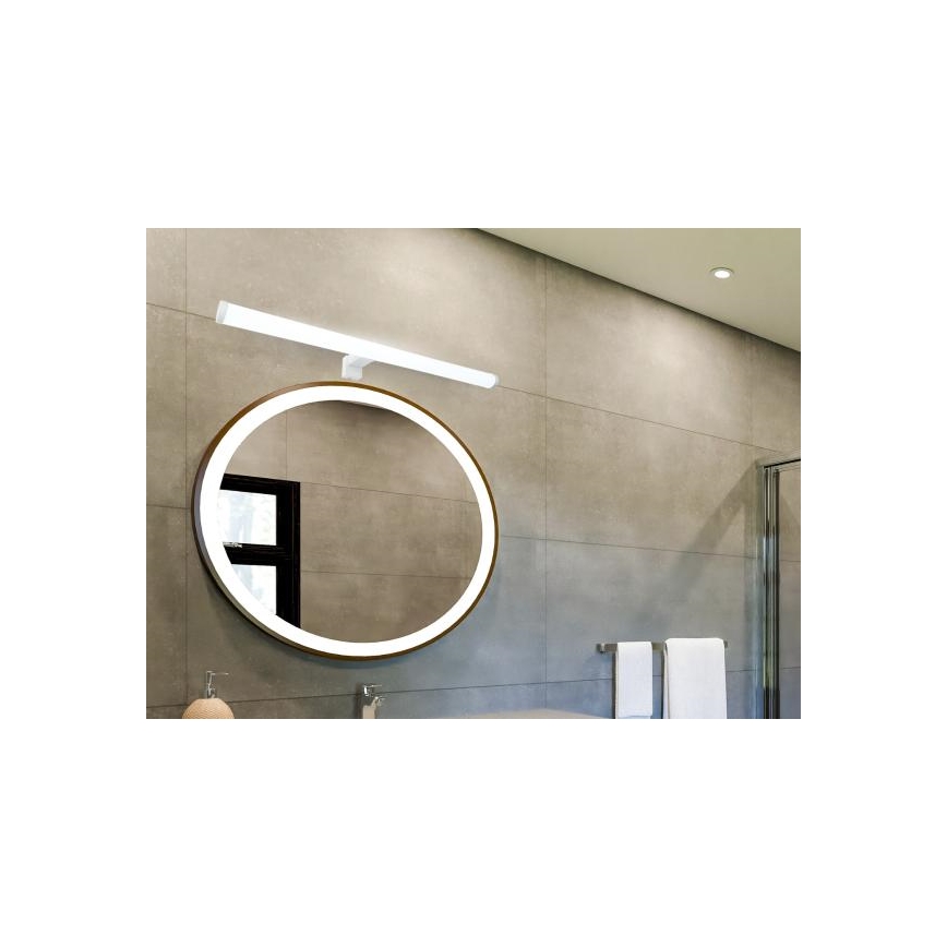 LED-spejlbelysning til badeværelse LED/12W/230V 59,5 cm IP44 hvid