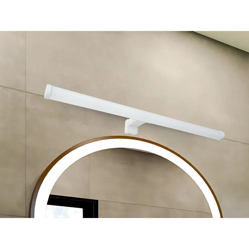 LED-spejlbelysning til badeværelse LED/12W/230V 59,5 cm IP44 hvid