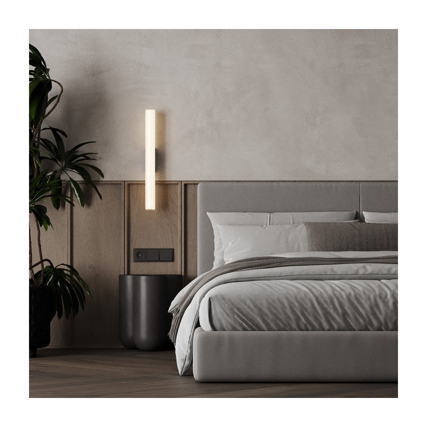 LED-spejlbelysning til badeværelse LINEA LED/8W/230V 3000/4000/6000K IP44 45 cm mat krom