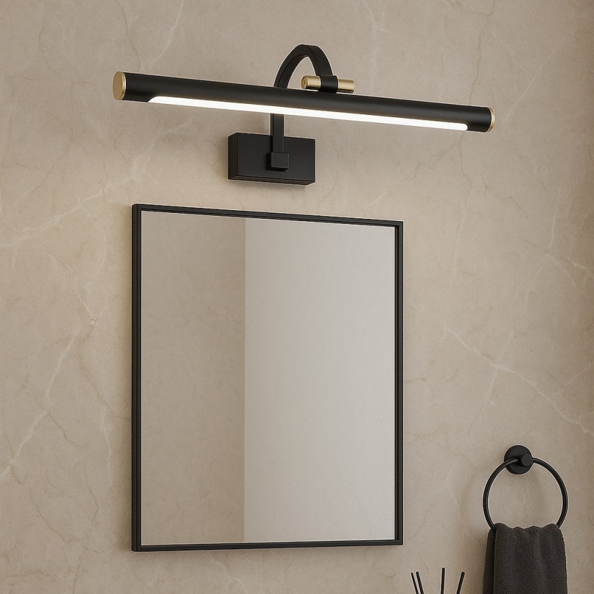 LED spejlbelysning til badeværelse VINCI LED/12W/230V 40 cm IP44 sort
