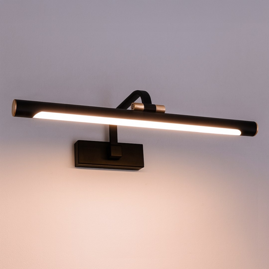 LED spejlbelysning til badeværelse VINCI LED/15W/230V 60 cm IP44 sort