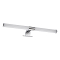LED-spejlbelysning til badeværelset 2-i-1 APA LED/6W/230V 40 cm IP44 blank krom