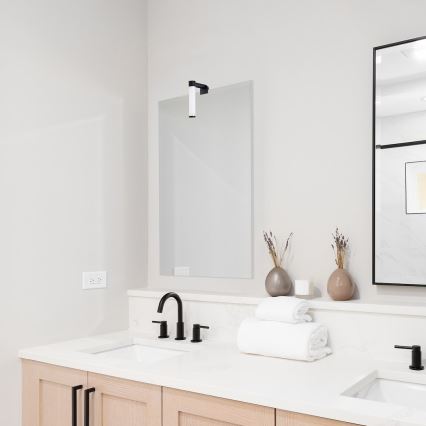 LED spejlbelysning til badeværelset APA MINI LED/4W/230V IP44 sort