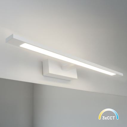 LED-spejlbelysning til badeværelse KLIMT LED/12W/230V 3000/4000/6000K 60 cm IP44 hvid
