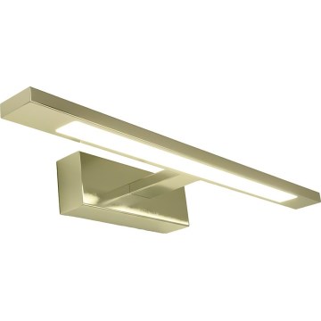 LED spejlbelysning til badeværelset KLIMT LED/8W/230V 3000/4000/6000K 40 cm IP44 guld