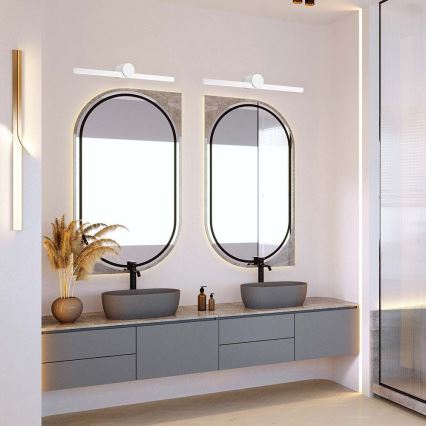 LED-spejlbelysning til badeværelset LED/10W/230V 3000K IP65 hvid