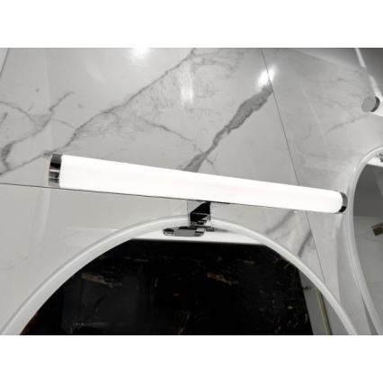 LED-spejlbelysning til badeværelset LED/10W/230V 45 cm IP44 blank krom