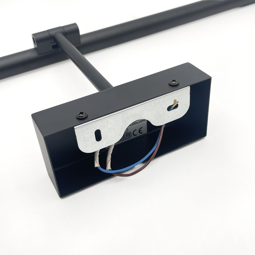 LED-spejlbelysning til badeværelset MIRROR LED/8W/230V 4000K IP44 60 cm sort