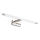 LED spejllampe LED/10W/230V 3000K skinnende krom