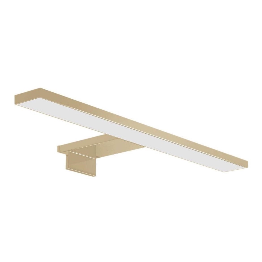 LED spejllampe til badeværelse LED/8W/230V 4000K 50 cm IP44 guldfarvet