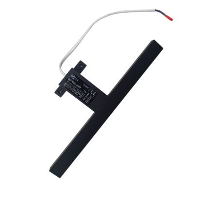 LED spejllampe til badeværelse LED/8W/230V 4000K 50 cm IP44 sort