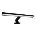 LED spejllampe til badeværelse MILOS LED/5W/230V 4000K 30 cm IP44 sort