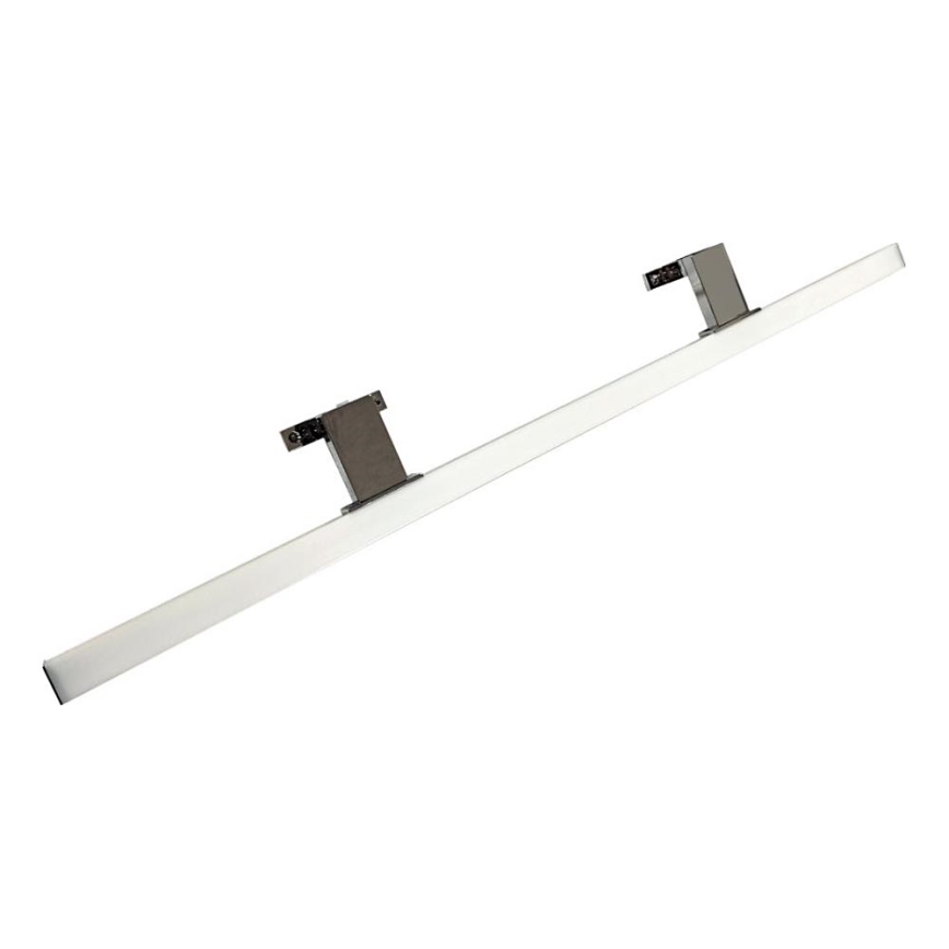 LED spejllampe til badeværelse MIRROR LED/12W/230V 80 cm IP44 skinnende krom