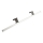LED spejllampe til badeværelse MIRROR LED/12W/230V 80 cm IP44 skinnende krom